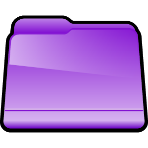 generic,violet,folder icon