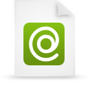 document, file, green, paper icon