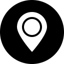 address, circle, gps, location, map, marker, navigation svg vector icon