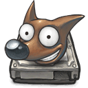 gimp,drive icon
