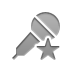microphone,star icon
