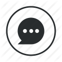 bubble, chat, message, messenger, player icon