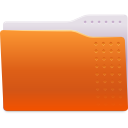 folder, orange icon