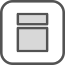 brand, logo, network, peek, social svg vector icon