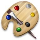 emblem,art,brush,color,drawing,paint,palette,draw,painting icon