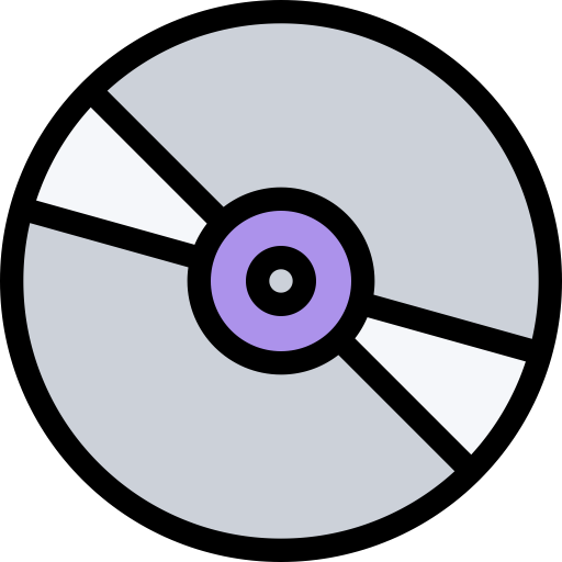 Compact Disc svg vector icon