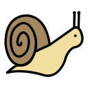 mollusc, slow, slug, snail svg vector icon