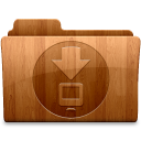 downloads,glossy icon