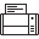 appliances, copier, fax, print, printer, scanner svg vector icon