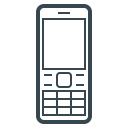 call, contact, device, mobile, phone, telephone svg vector icon