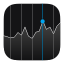 apple, finance, market, stock, stock market svg vector icon
