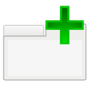 tab,new,raised icon