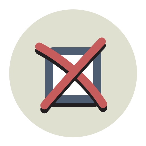 Cancel svg vector icon