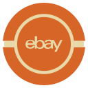 ebay, media, social, vintage svg vector icon