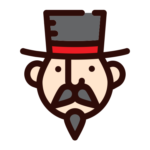 Magician svg vector icon