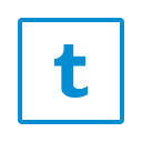 media, social, square, tumblr svg vector icon