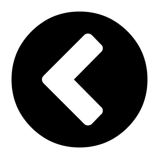 Left svg vector icon