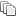 page, stack, white icon