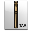compressed, file, gold, tar icon