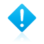 exclamation,diamond icon