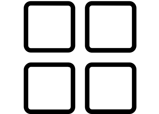 Array svg vector icon