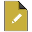 documents, edit, file, note, pencil, text, writing svg vector icon