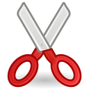 cut, edit svg vector icon