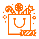 candy, halloween, sweets, treat, trick svg vector icon