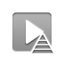 play,pyramid icon