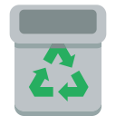 trashcan svg vector icon