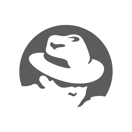 Red Hat Linux Os svg vector icon