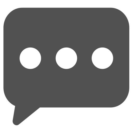 Comment svg vector icon