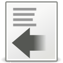 format, indent, less svg vector icon