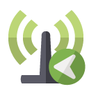 antenna,left icon