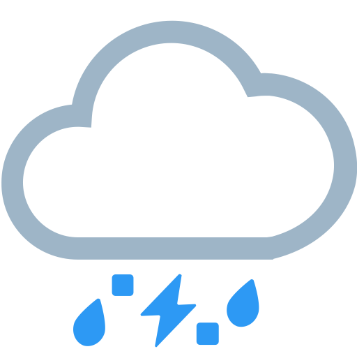 Rain And Hail svg vector icon