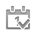 calendar,checkmark icon