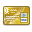 visa,gold icon