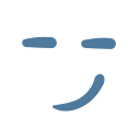emoji, emot, emotion, happy, positive, smile, wink svg vector icon
