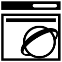 browser svg vector icon
