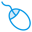 arrow, click, computer, cursor, hardware, input, mouse svg vector icon