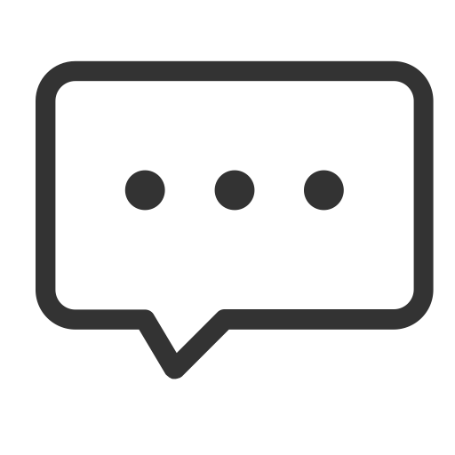 Message Suggestion svg vector icon
