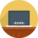 computer, device, laptop, mac, mac os, macbook, netbook, notebook, workplace svg vector icon