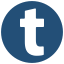 tumblr svg vector icon