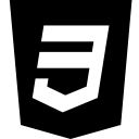 code, coding, css, css3, internet, website svg vector icon