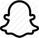 chat, feed, media, news, snapchat, sns, social svg vector icon