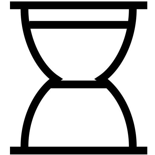 Hourglass svg vector icon