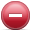 minus, remove, round icon