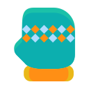 clothes, clothing, cold, fashion, glove, winter svg vector icon