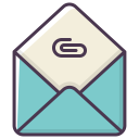 email, envelope, letter, mail, message svg vector icon