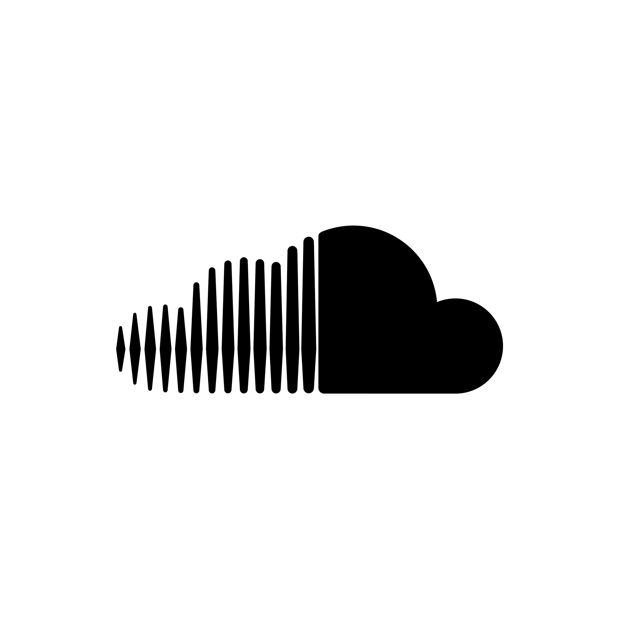soundcloud,black icon
